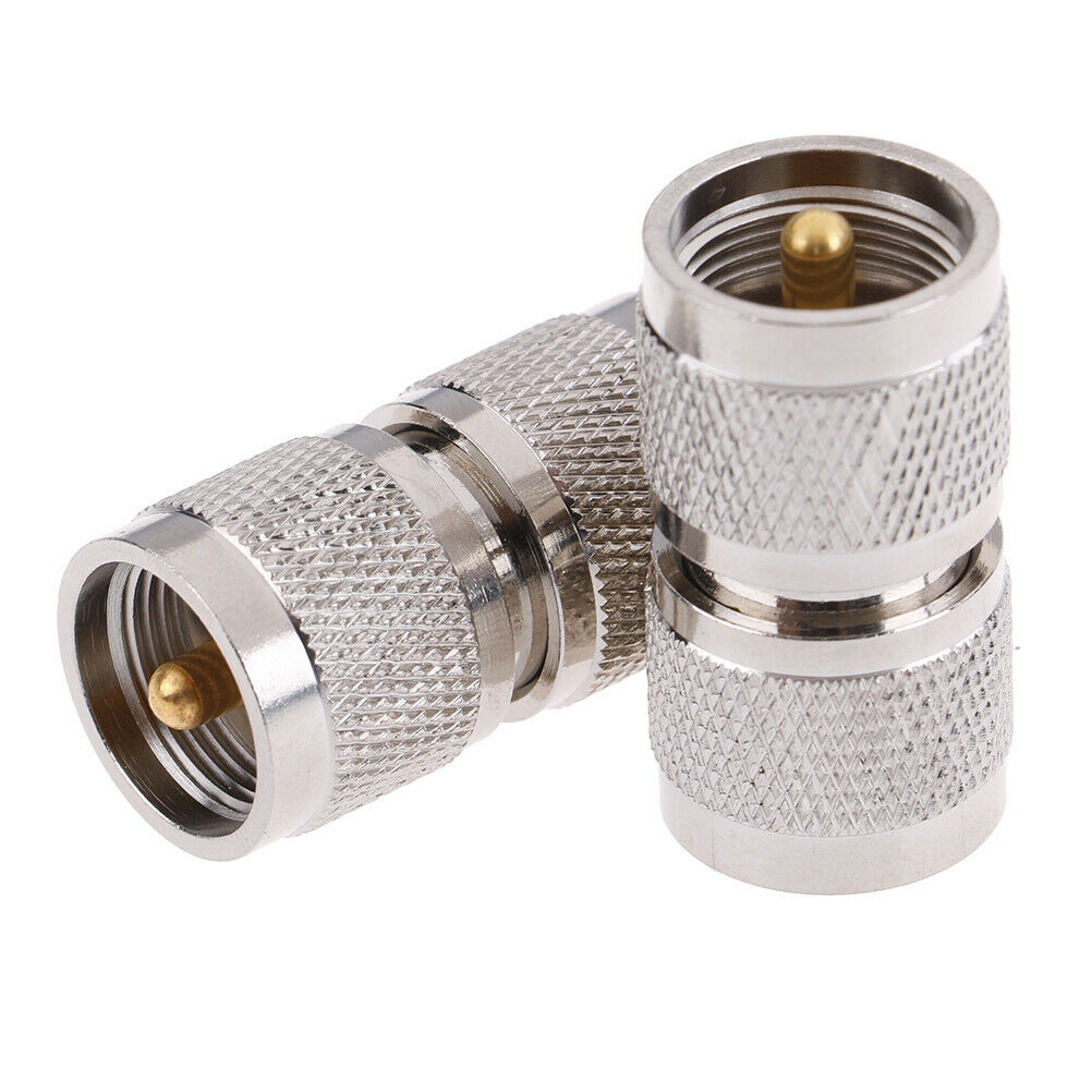 1x N Male plug to UHF PL-259 PL259 Male straight radio RF adapter connectJFADD