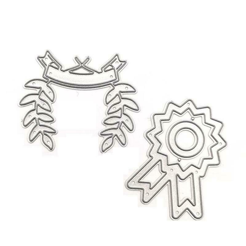 Medal Cutting Die Stencil Creative Honor Award Cutting Die Template for Crafts
