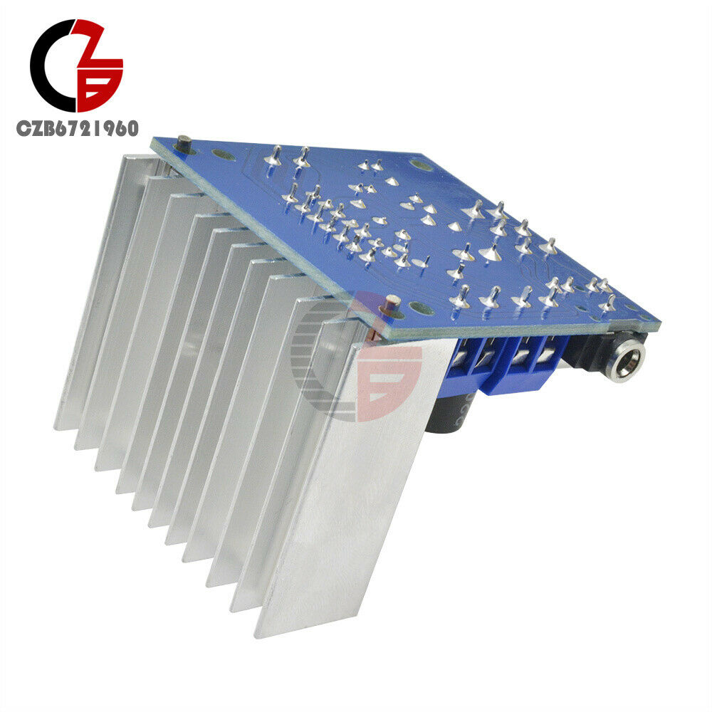 12V AC/DC TDA7297 2.0 2x15W Digital Audio Amplifier DIY Kit Dual-Channel Module