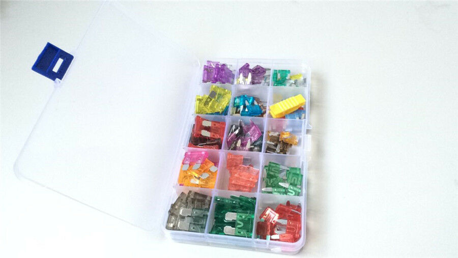 165X Aassorted ATC/MINI Low Profile Mini Blade Fuse ATC APR Fuse for Car