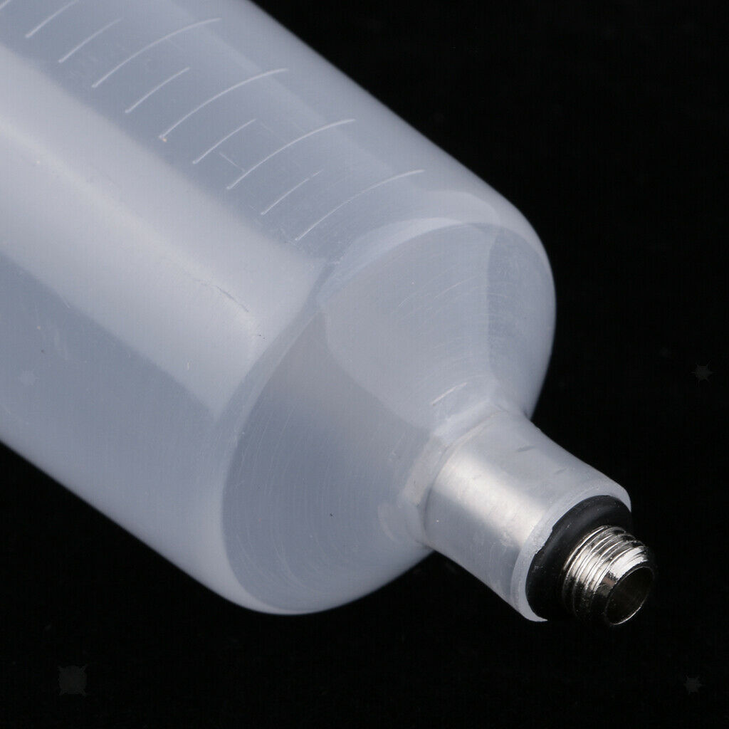 2 Size Plastic Spray Paint Gun Airbrush Cup Pot Fastmover Threaded Connector