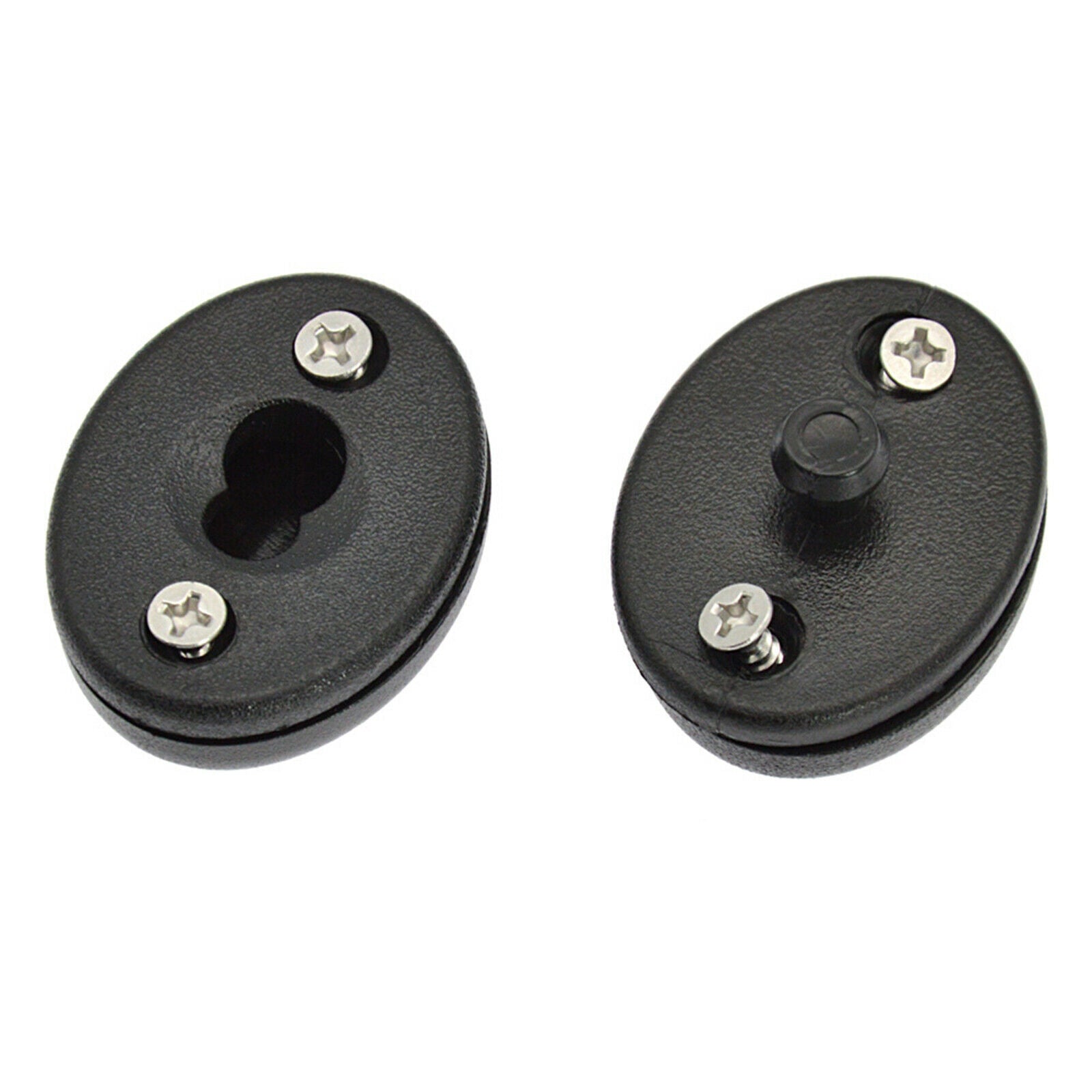 4Pcs/Set Durable Fastener for Diving Suit Snorkeling Suit Slide Buckle Black