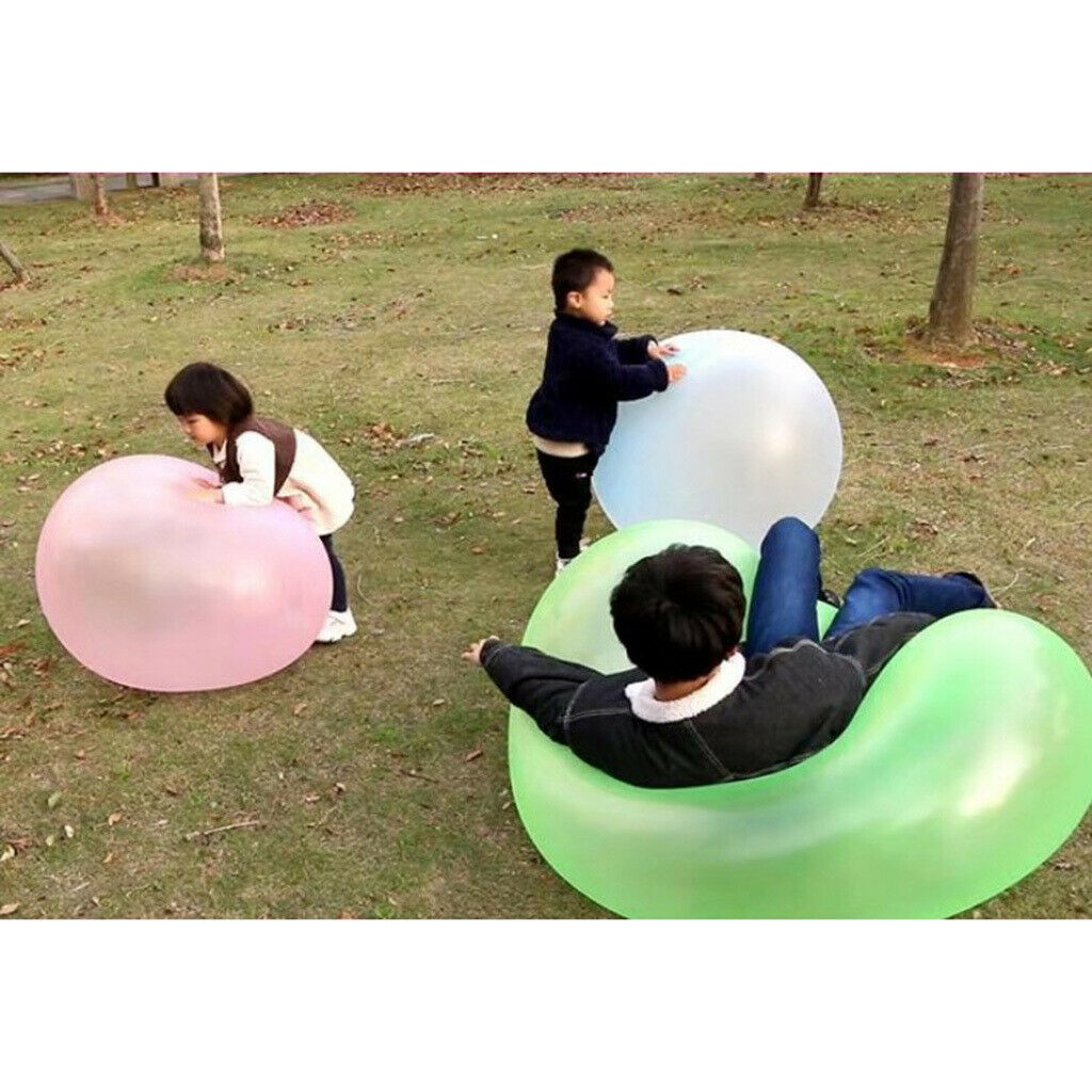 2x Bubble Ball Inflatable Balloon Outdoor Beach Garden Decor Toys 70cm