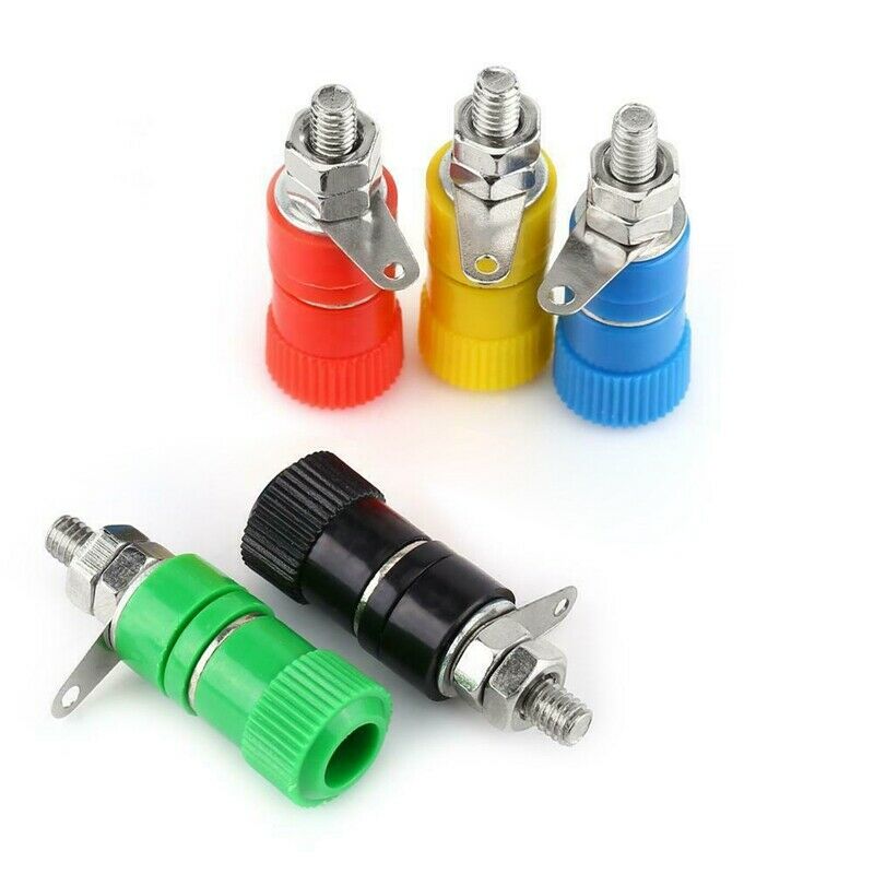 20pcs Binding Post Terminal Female Socket Jack for 4MM Banana Plug Connectors US