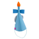 Lovely Baby Birthday Party Cone Hat For Baby Shower Blue 2 Year