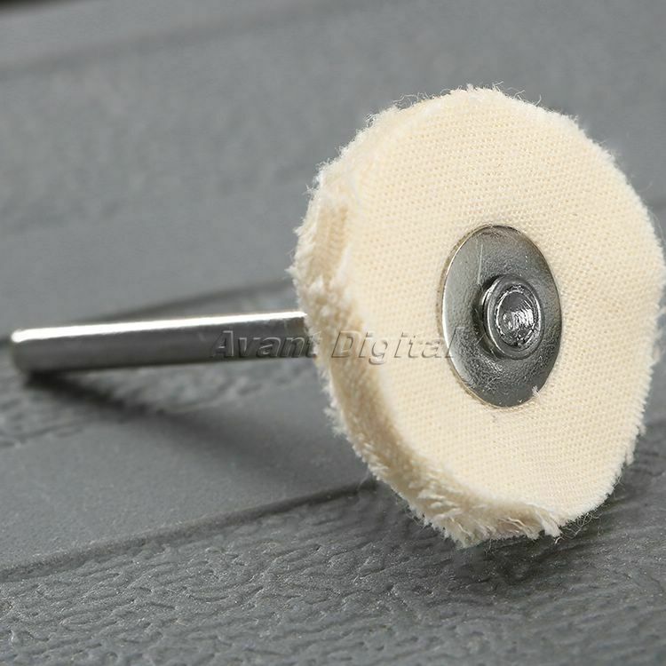 20Pcs Cloth Polishing Wheel Buffer Pad Grinder Power Rotary Tool Accessories