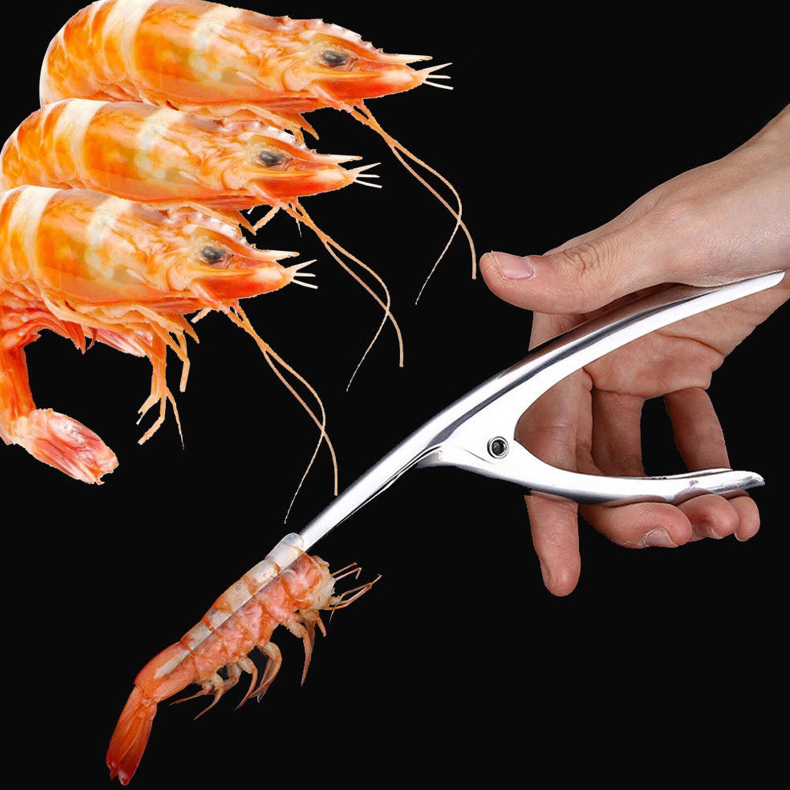Stainless Steel Shrimp Peeler Shrimp Deveiner Peel Device Kitchen Tools