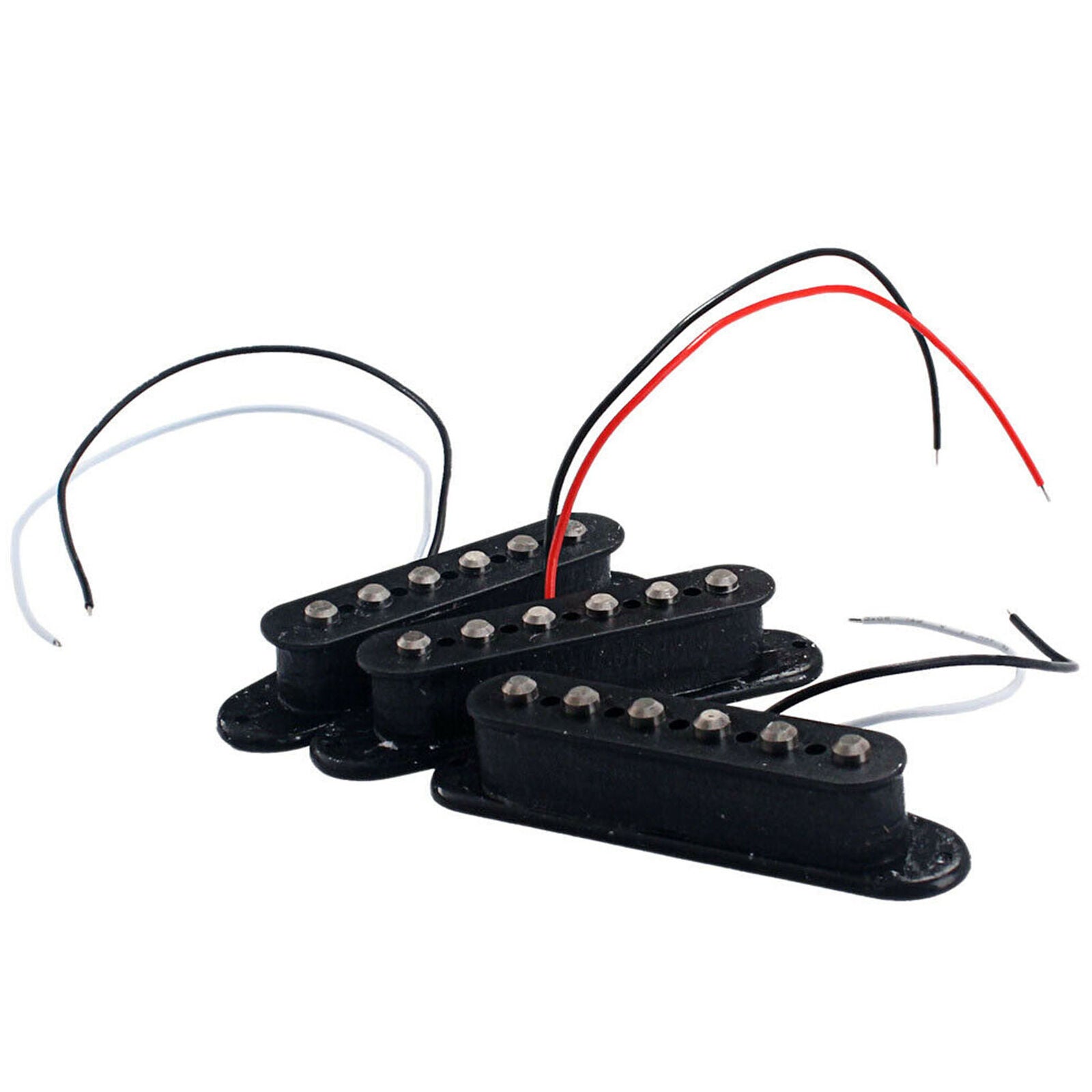 3 ceramic magnet single coil pickups for Stratocaster 50mm pitch