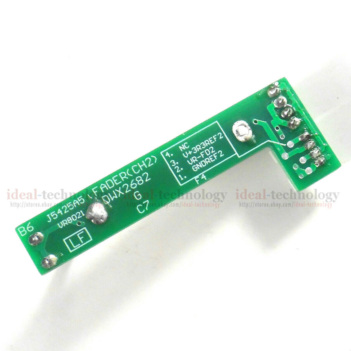 2pcs DJM700 Ch 2 or Ch 4 Fader Assembly for Pioneer DJM 700 (DWX2682 / DWX2684)