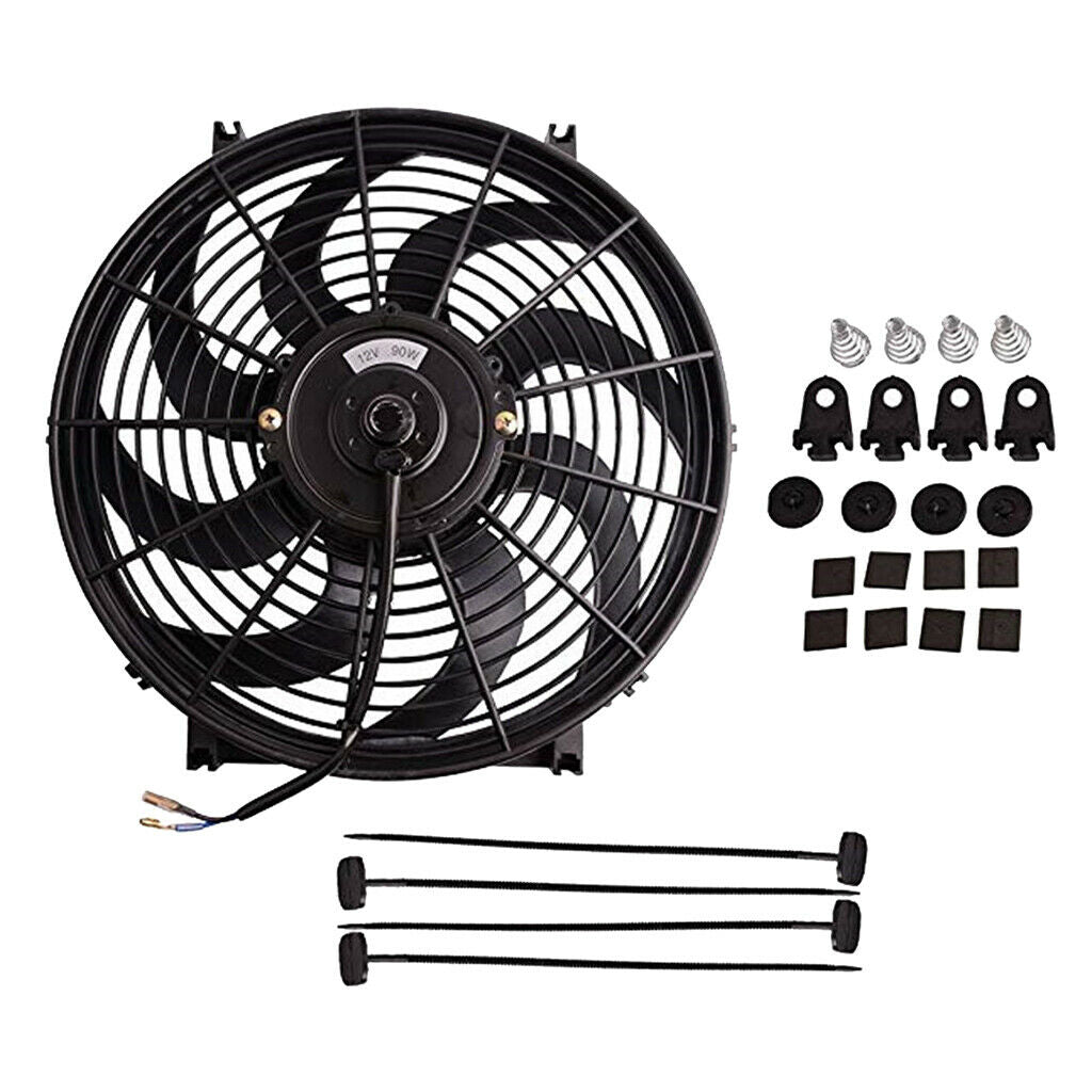 Universal 14 "Electric Cooling Fan 2250CFM Electric Motor Fan For Cars
