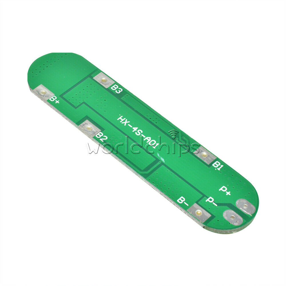4S 6A Li-ion Lithium Batterie 3.7V 18650 Charger Battery Protection Board 4Pack