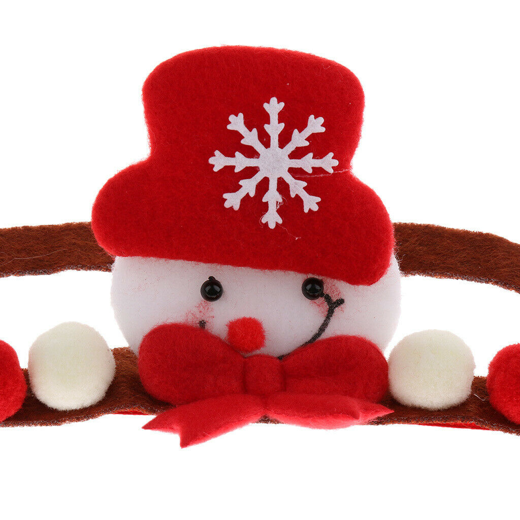 Christmas Supplies Snowman Decorative Headband for Cats & Small Dogs Party