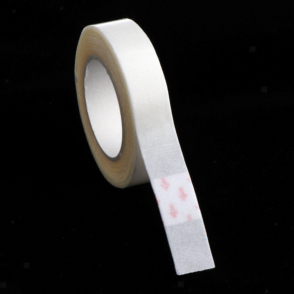 5 Rolls White Hairpiece Tape Hair Adhesive Tape Toupee Tape Heat Resistant