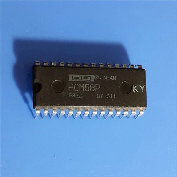 1PCS  Audio D/A Converter IC BURR-BROWN(BB) DIP-28 PCM58P-KY PCM58P KY PCM58PKY