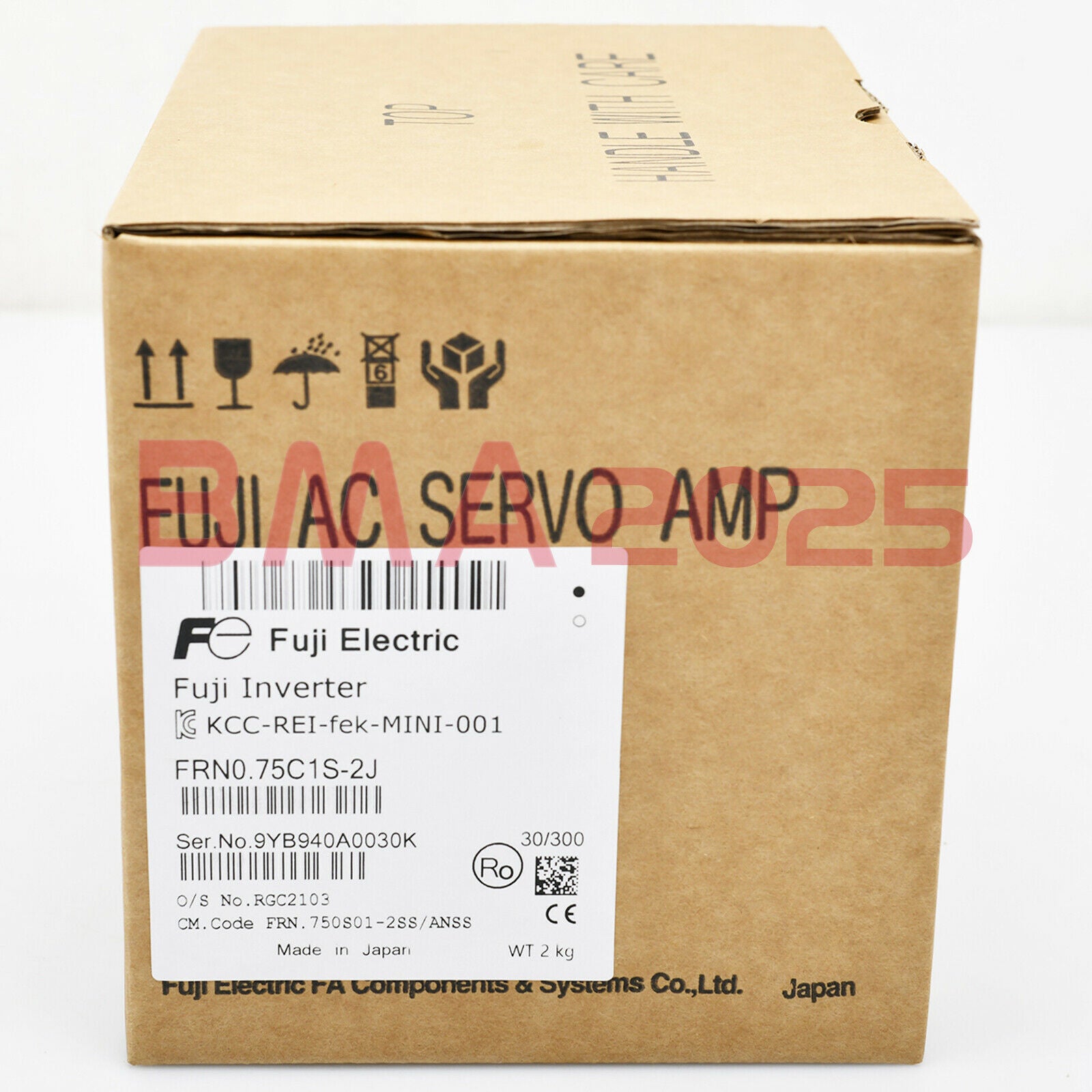 1PC New FRN0.75C1S-2J Inverter 0.75KW 1year warranty DHL free Ship FU9T