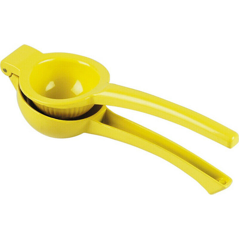 Metal n and orange fruit press Juicer yellow L8X5X5