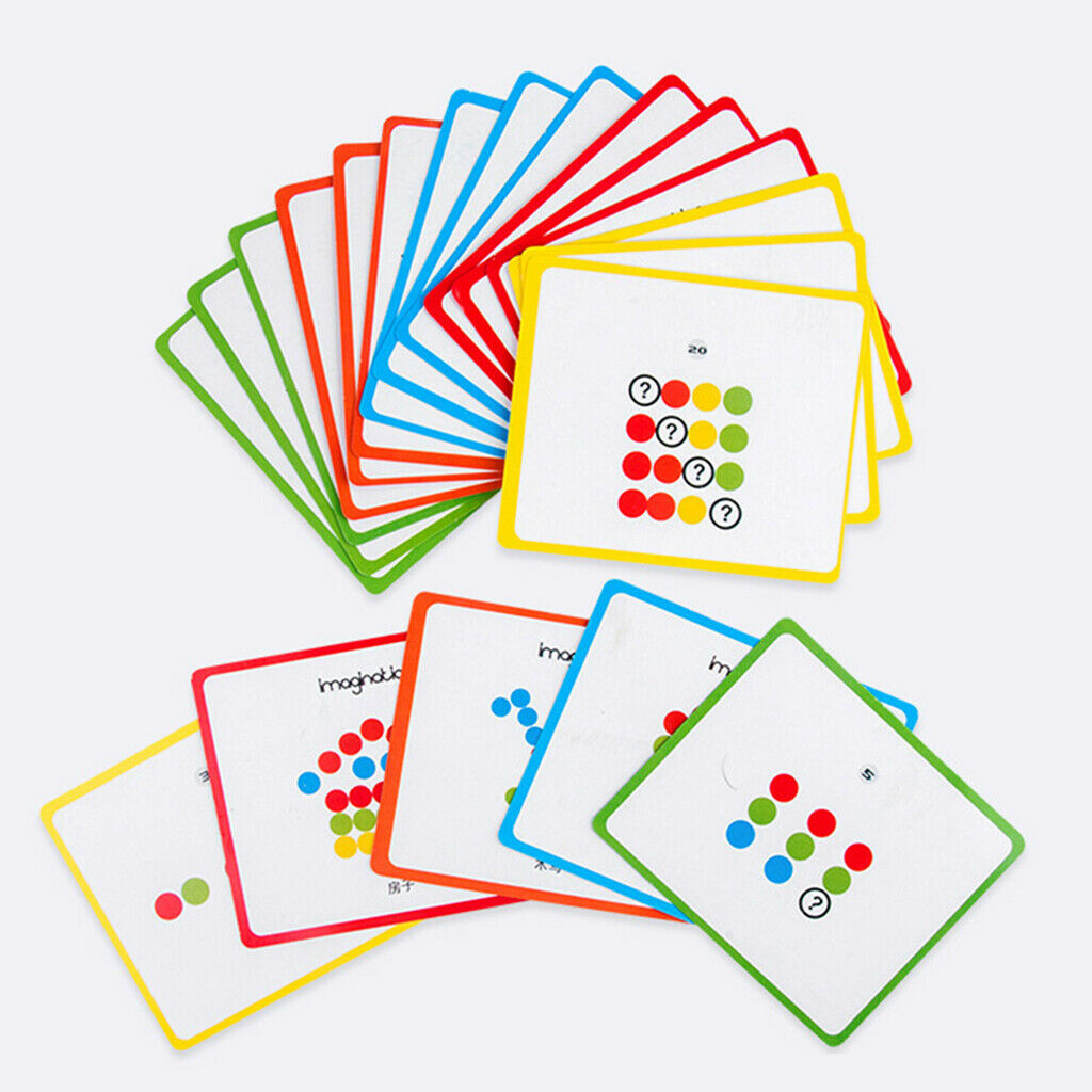 50pcs Counting Coins Matching Sorting Cups Rainbow Sensory Toys   Kit