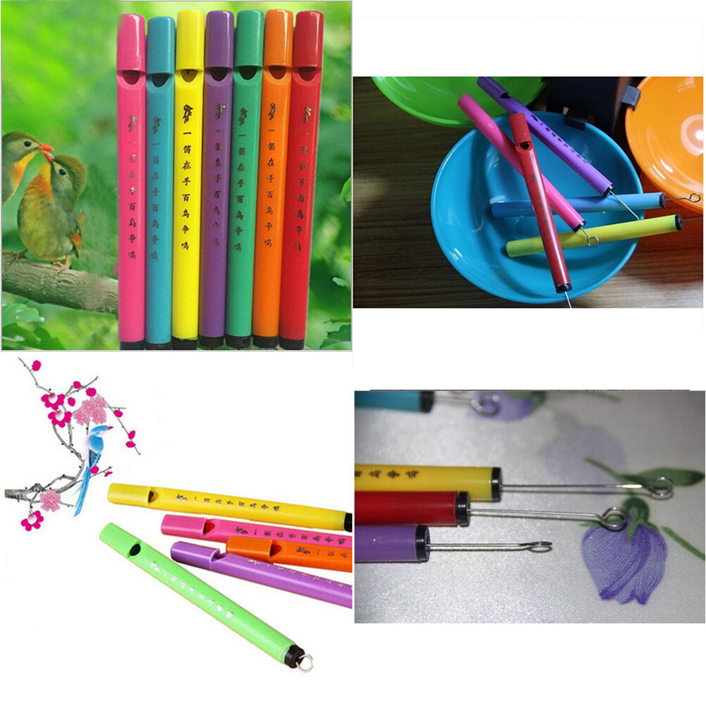 5/Set Mini Bird Flute Novelty Birds Calls Musical Instruments Funy Whistl.l8