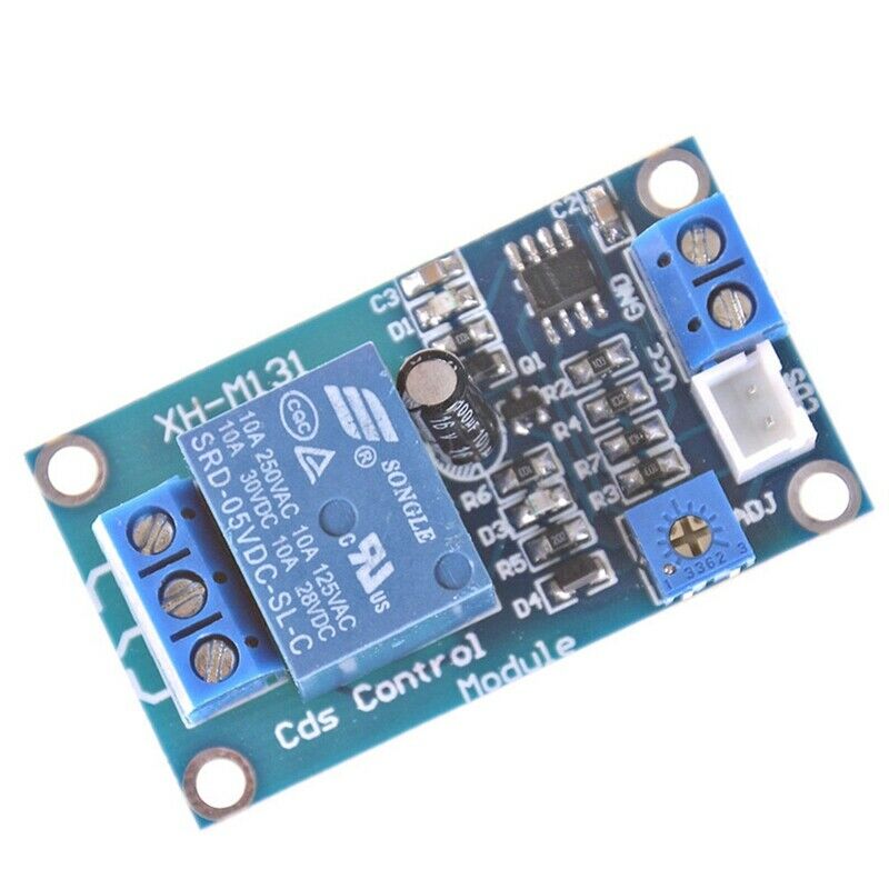 XH-M131 DC 12V Light Control Switch Photoresistor Relay Module Detection SensoR5