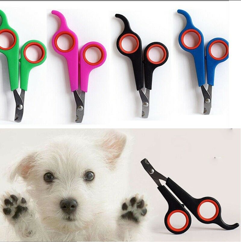 Durable Safe Pet Dog Cat Rabbit Bird Guinea Claw Nail Clippers Scissors Tools AU