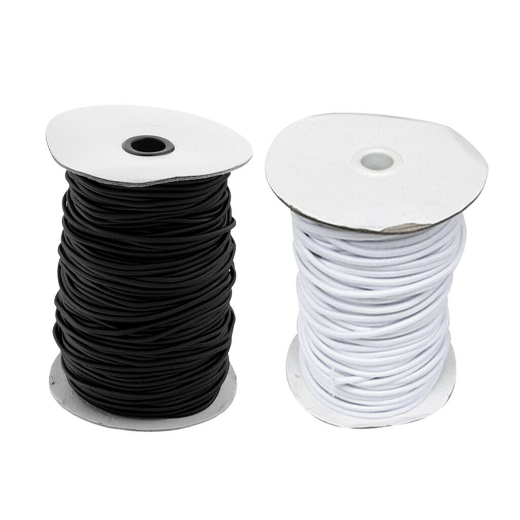 2 Pieces Elastic Bungee Rope Shock