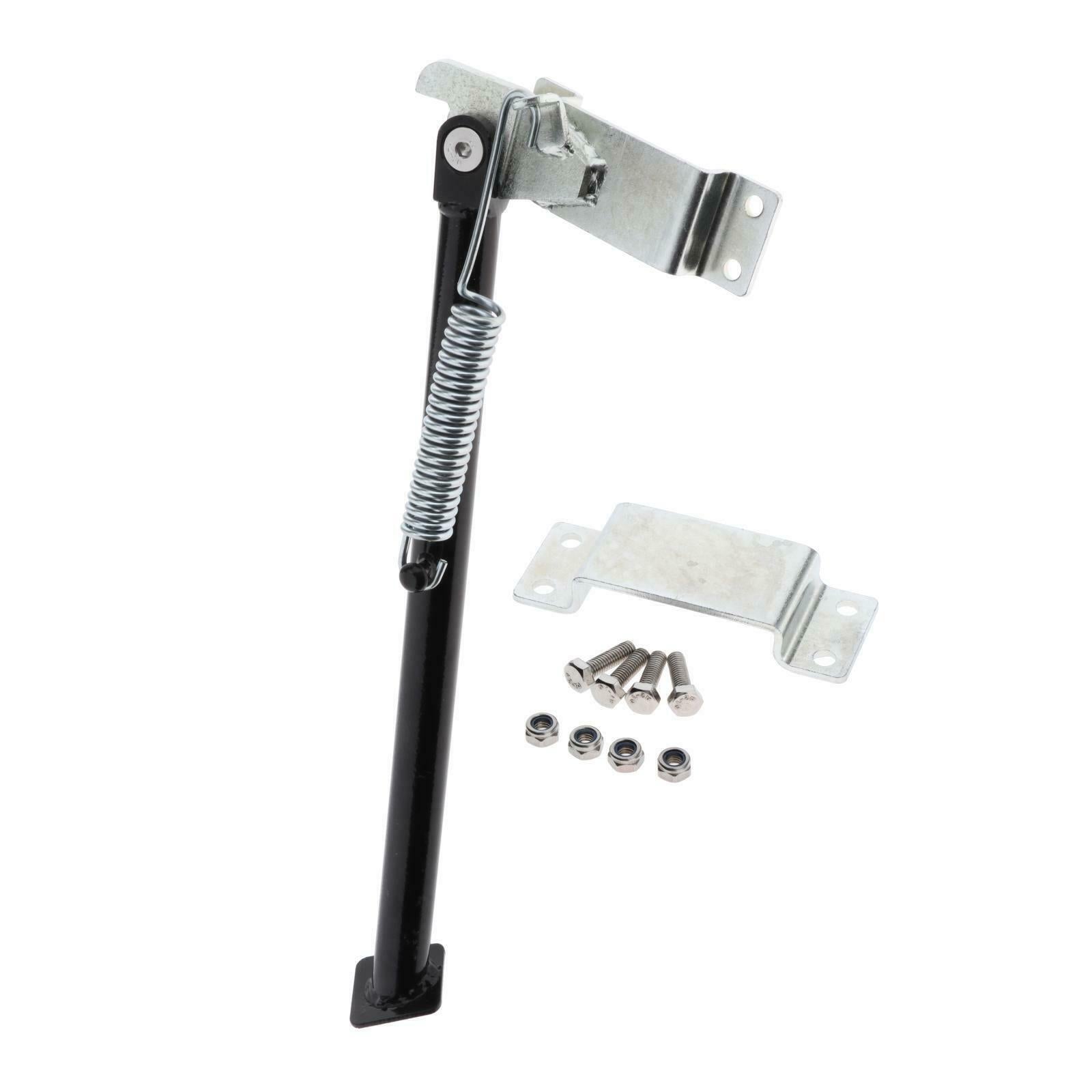 14" Universal Motorcycle Kickstand Side Stand Heavy Duty Parking Racks