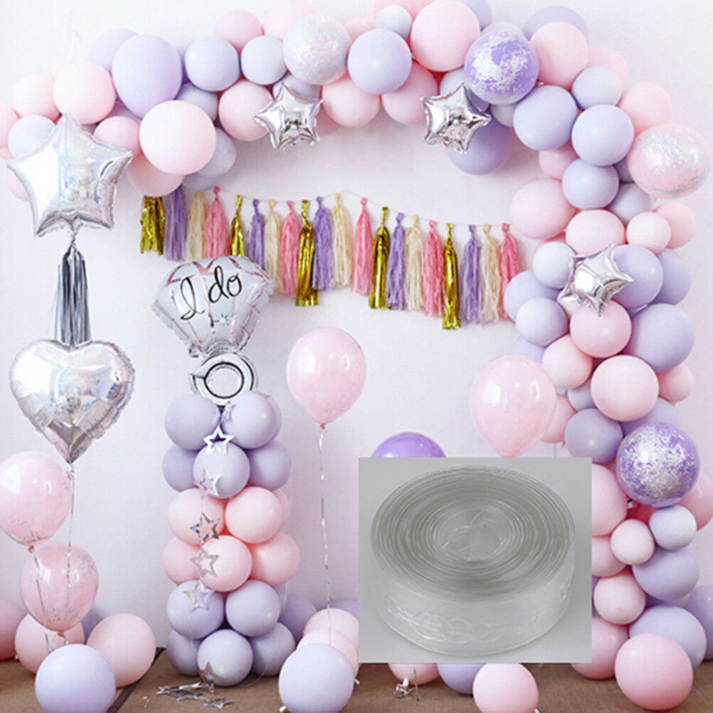 5m balloon chain tape arch connect strip for wedding birthday party decor.l8