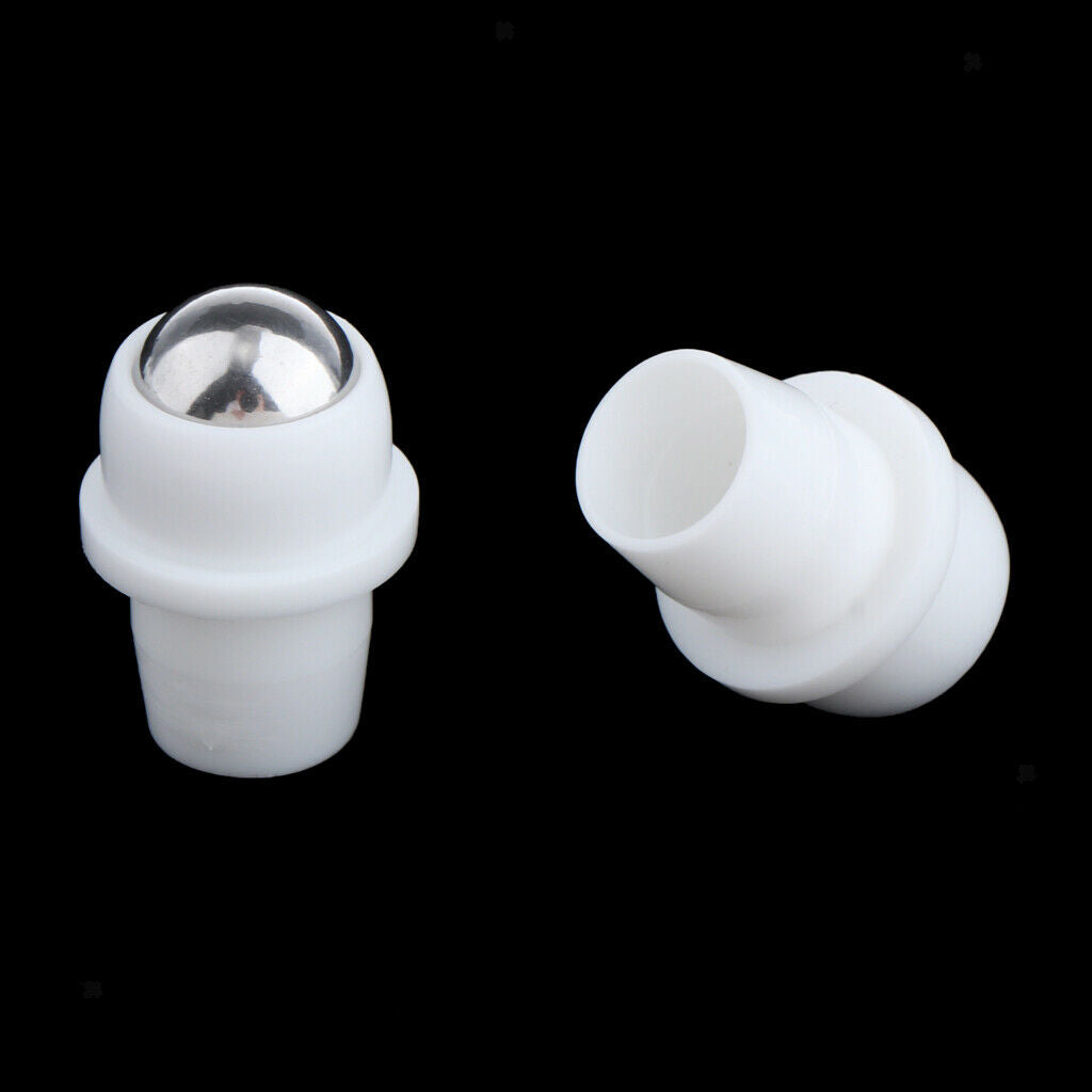 40pcs Essential Oil Roller Balls Fittings for Crystal Roll on Bottles 0.4''