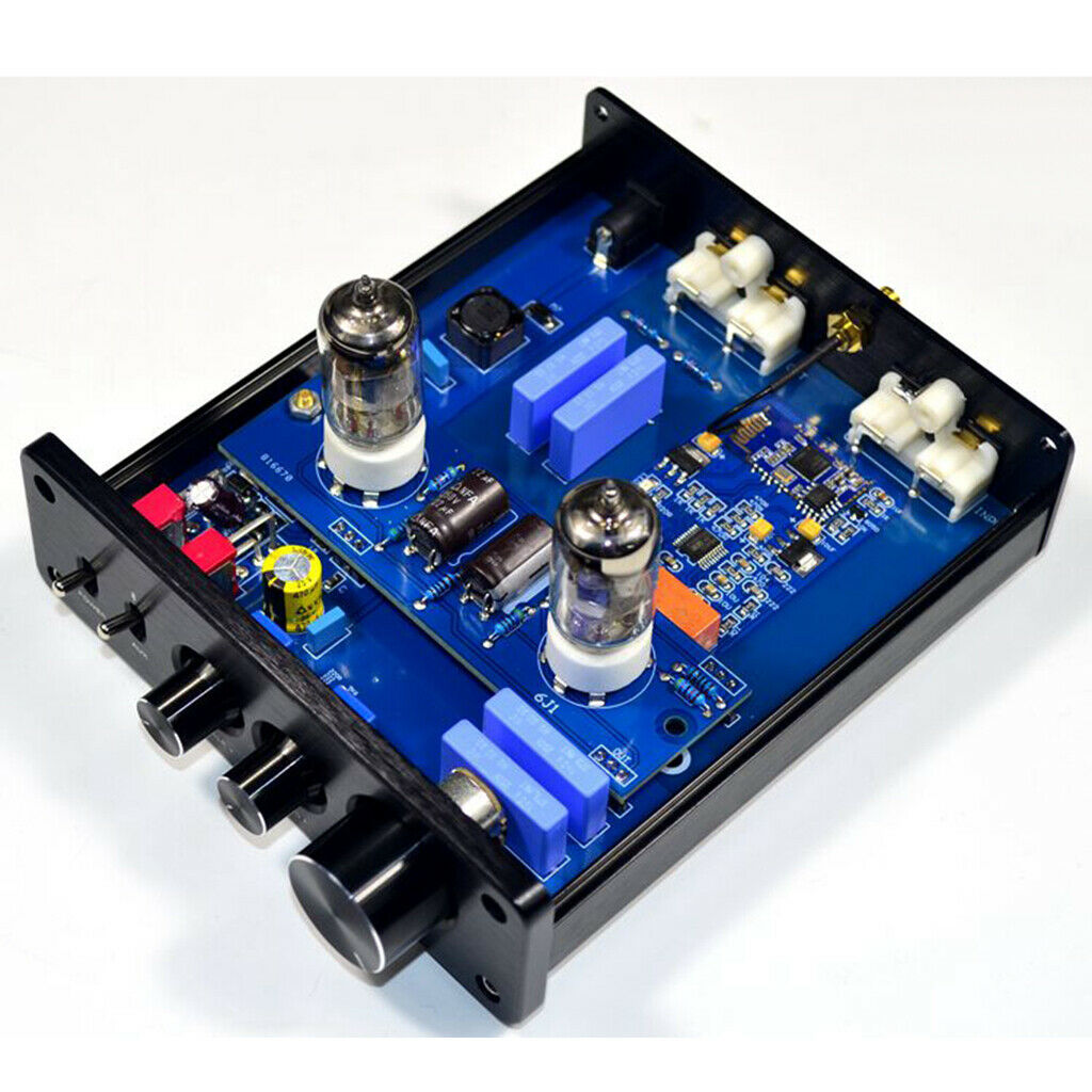Valve Tube Preamplifier HIFI 6J1 Stereo Audio Pre-amp Preamp Phono Amp, NEW