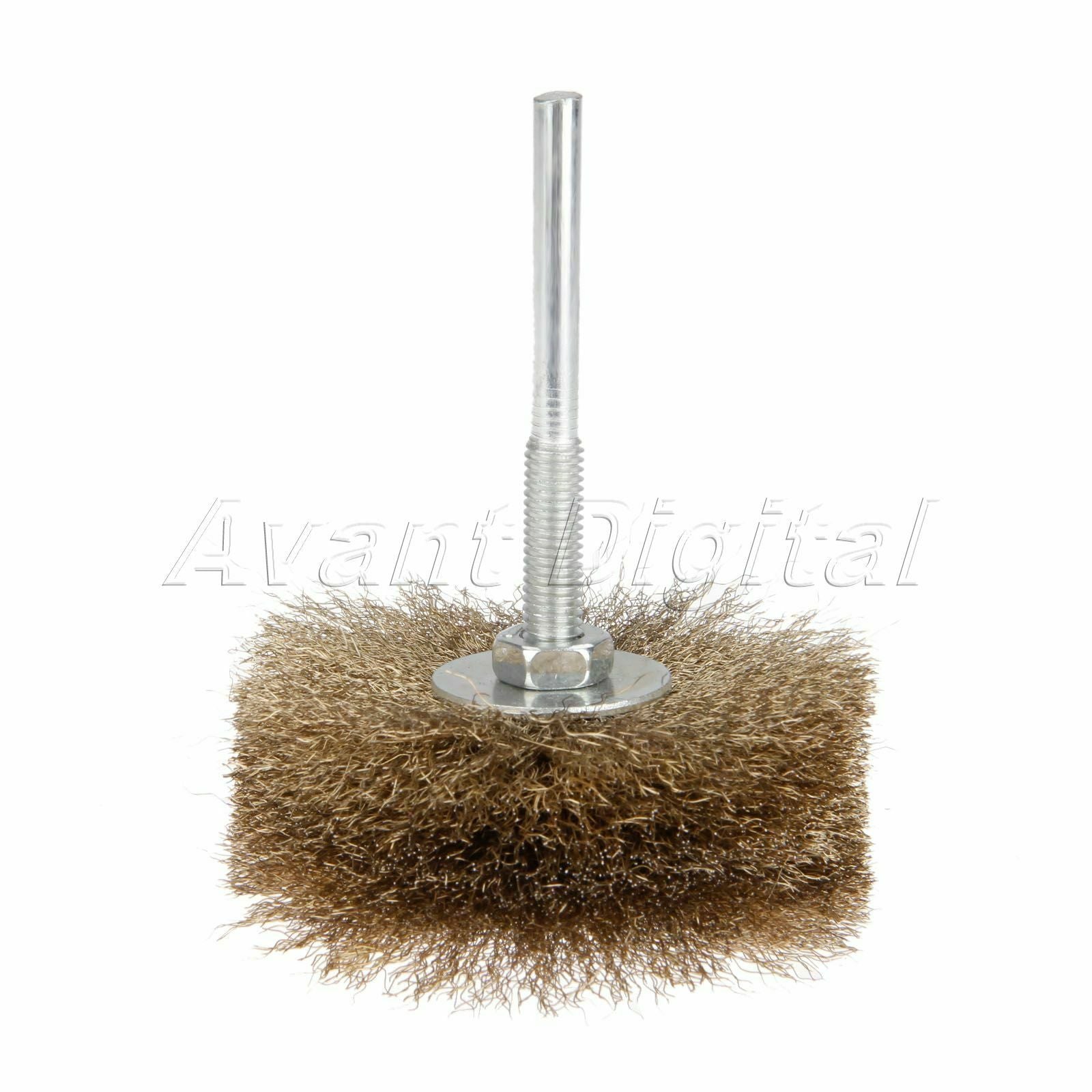 Polishing Wheel Brushes Abrasive Steel Wire Brush Grinder Rotary Tool 6mm Shank