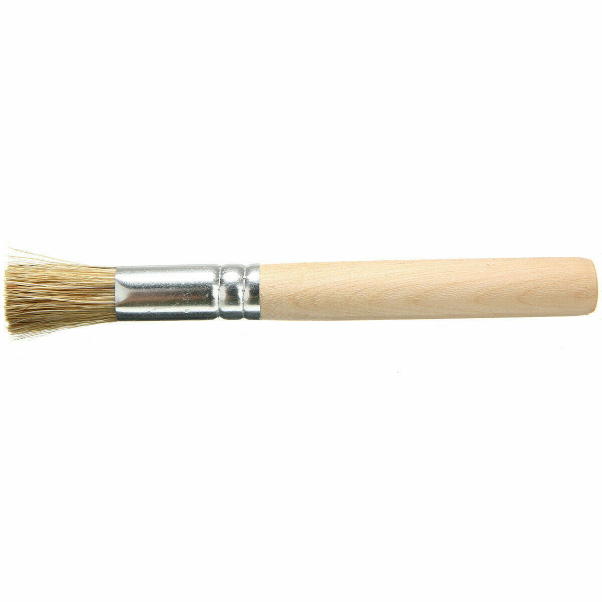 3pcs Wooden Stencil Brush Hog Bristle Acrylic Watercolor Oil Painting Brushes L