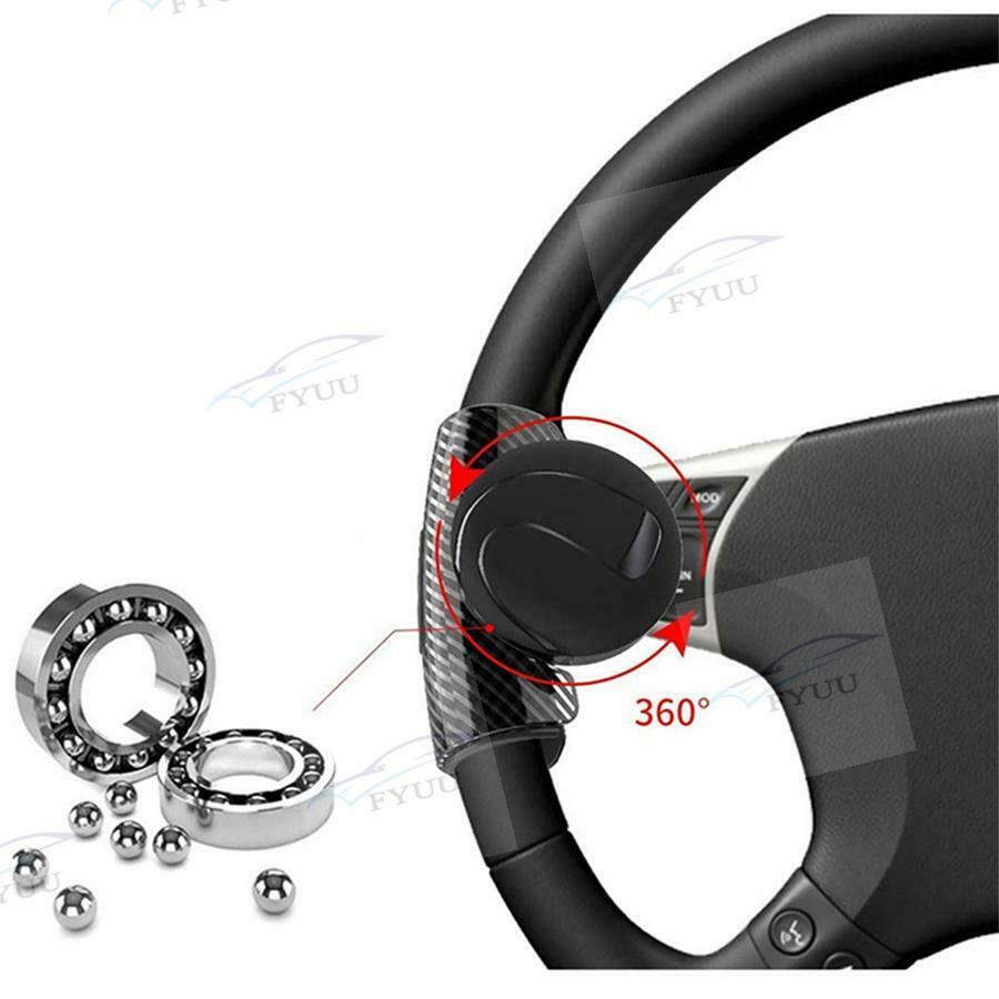 Car Steering Wheel Handle Aid Auto Truck Booster Ball Spinner Knob 360° rotation