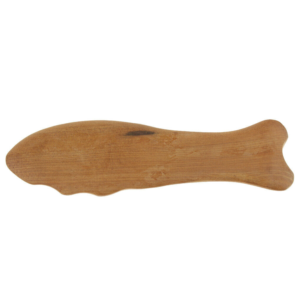4 Pieces Wooden Gua Sha Facial Scraping Massage Tool Body Massager SPA for