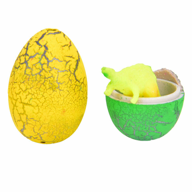2pcs Magic Hatching Growing Dinosaur Eggs Child Kids Water Growing Dinosa.l8