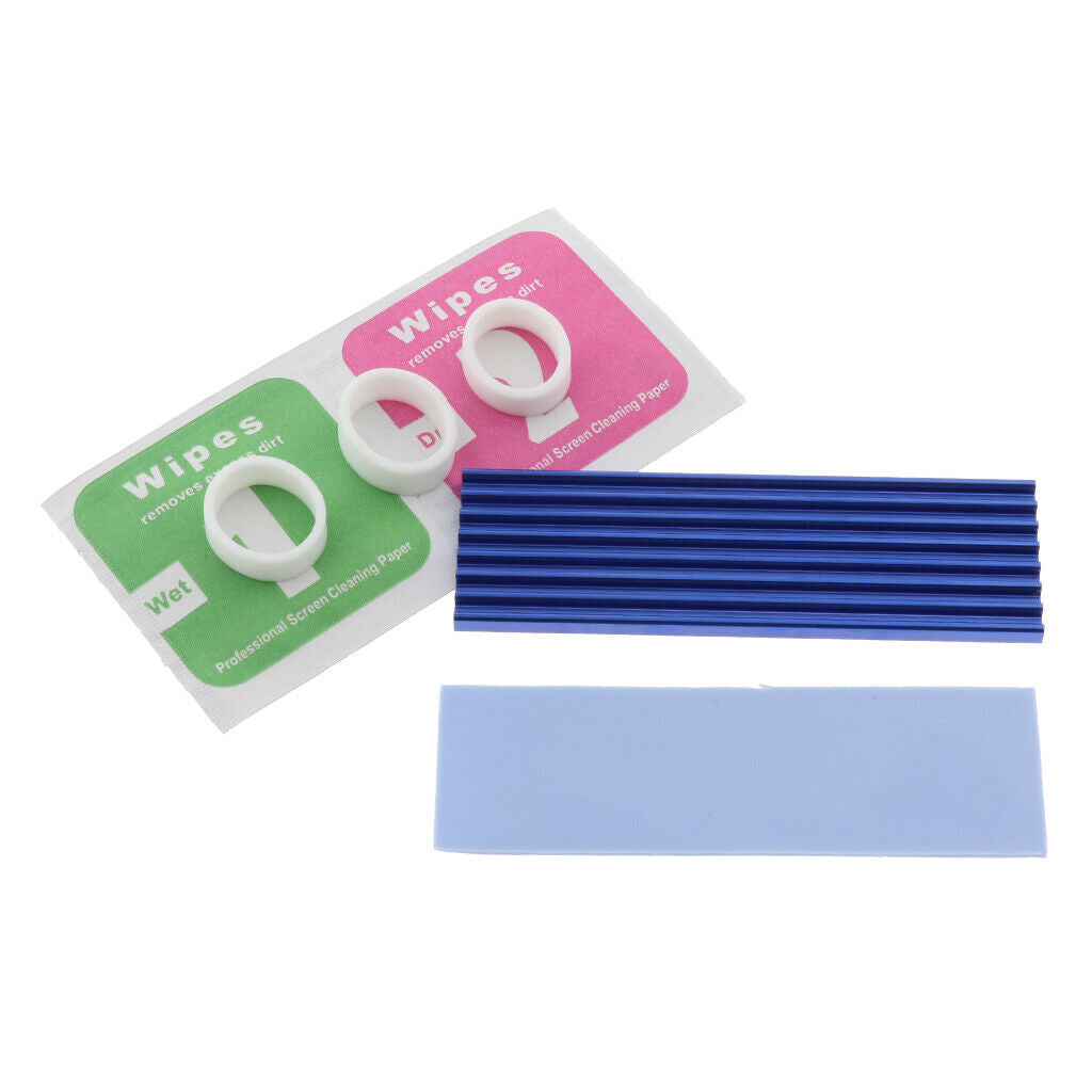 M.2 2280 NVME SSD Solid State Drive Heat Sink Thermal Pad Set Cooling Kit with