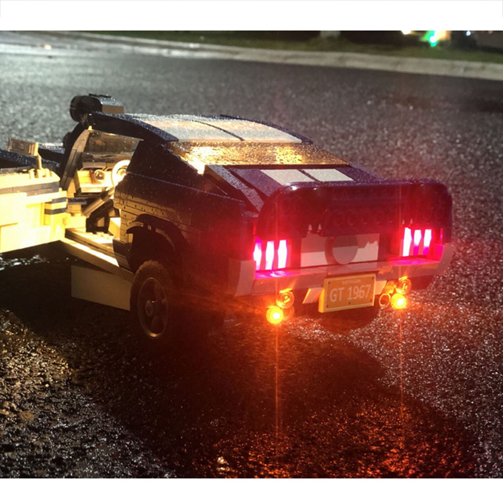 LED Light Kit For LEGO 10265 Ford Mustang lighting bricks building blocks 10265