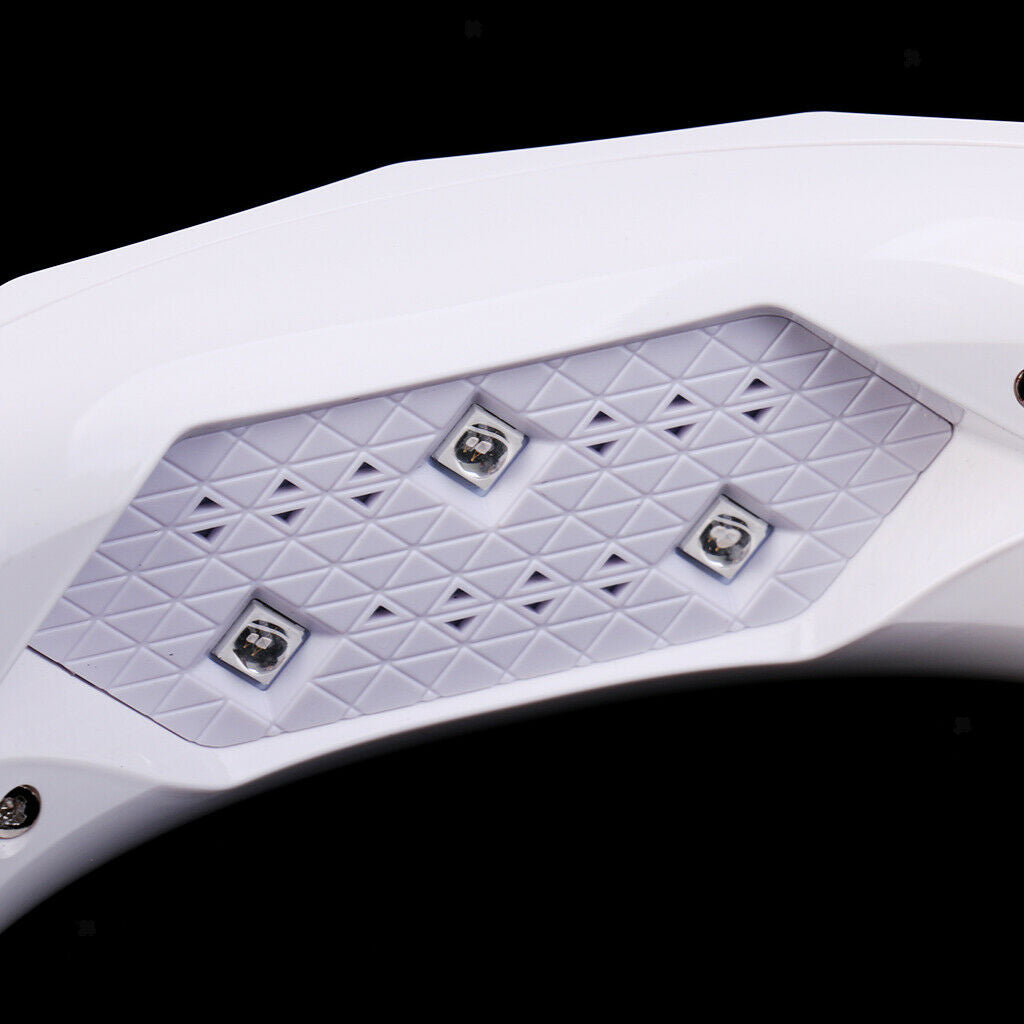 9W Nail Dryer LED UV Lamp Curing Nail Polish Gel Nail Manicure Light White