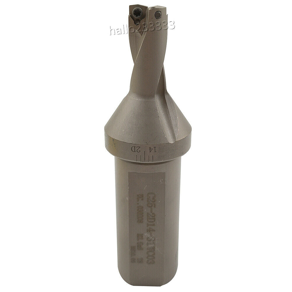 WC-14-2D-C25 U drill indexable drill Φ14mm C25-2D For WCMX030208 U drill insert