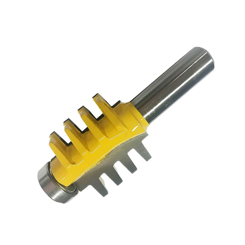 Finger Joint Router Bit Adjustable 5 Blade 1/2" Woodworking Cutter