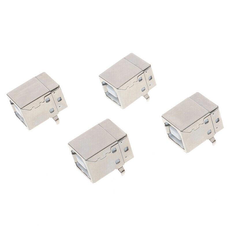 5Pcs 90 Degrees USB B Type Female Socket Connector for Printer Data Inter.l8