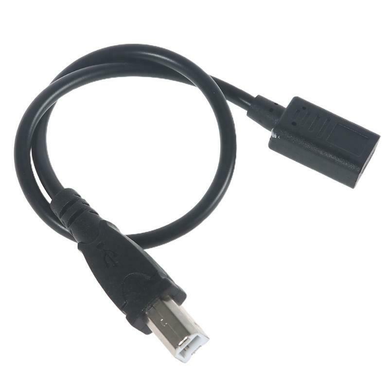Wearproof Printer Cable USB C Type-C to USB B Adapter Fast Laptop Charging Wire