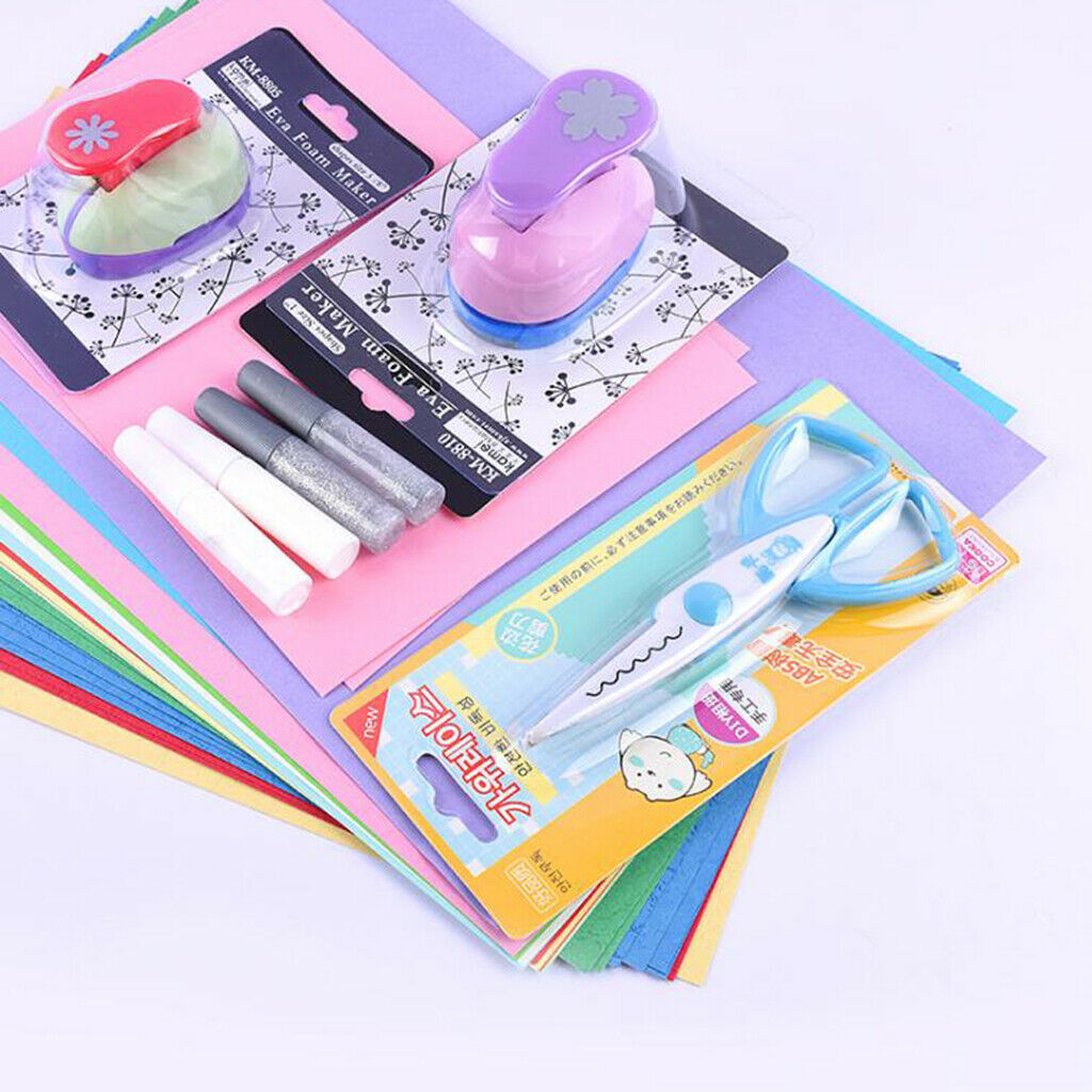 1/set DIY Craft Punch Paper Shaper Card Making Scrapbooking Flower Tools Kit