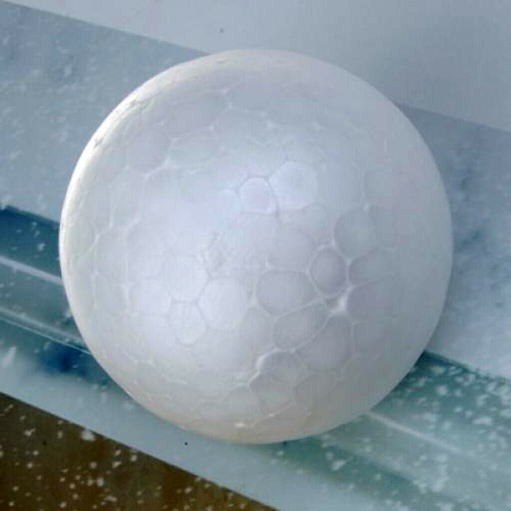 20 Pcs 7 Cm White Polystyrene Polystyrene Balls For DIY Crafts Modeling -