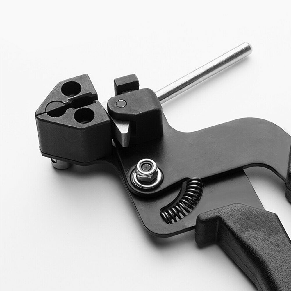 Stainless Steel Cable Tie Fasten Gun Pliers Crimper Tensioner Tool Metal Cutt @