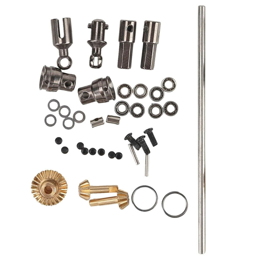 Upgrade OP Fittings Full Metal For WPL B14 B24 C14 C24 RC Car DIY Parts 6WD
