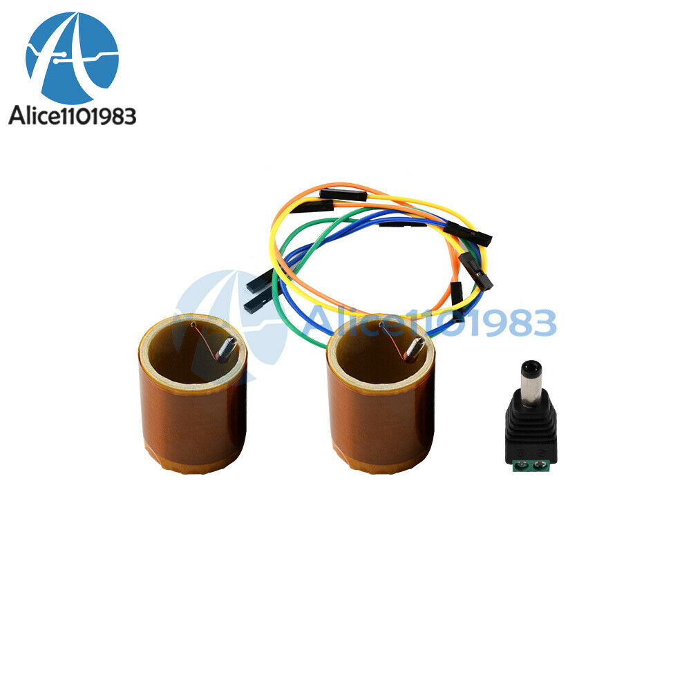 DC36-48V DIY HFSSTC High Frequency Solid State Tesla Coil Candle Shaped 10 Min