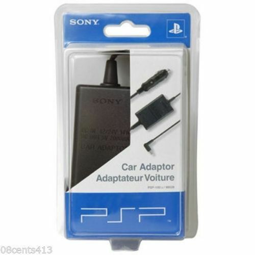 New Official OEM DC 12V Car Charger for Sony PSP 1000, 2000 & 3000