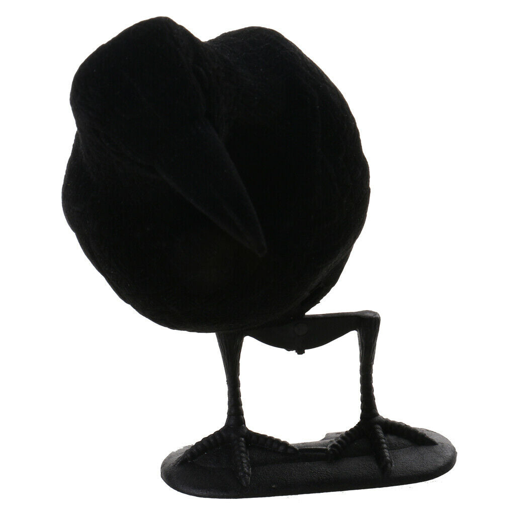 Flocked Crow Outdoor  Hunting Simulation Crow Decoys Decoying Black