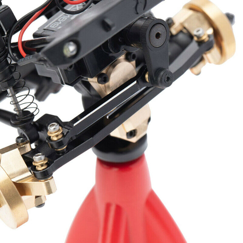 For Axial SCX24 Upgrade Metal Front STEERING LINKS BLACK