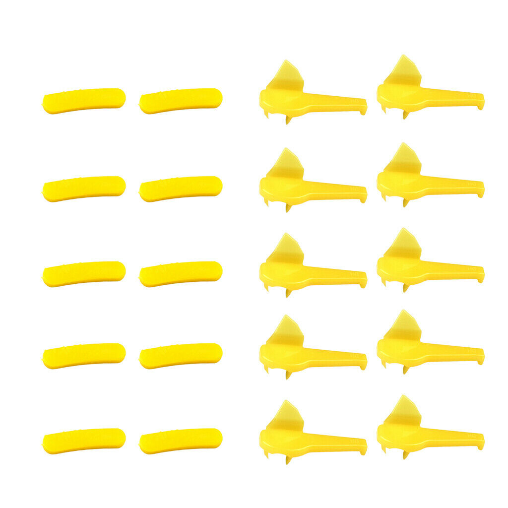 10 Pieces Yellow Gasket Rim Protectors Tire Changer Bird Head Remover Pad